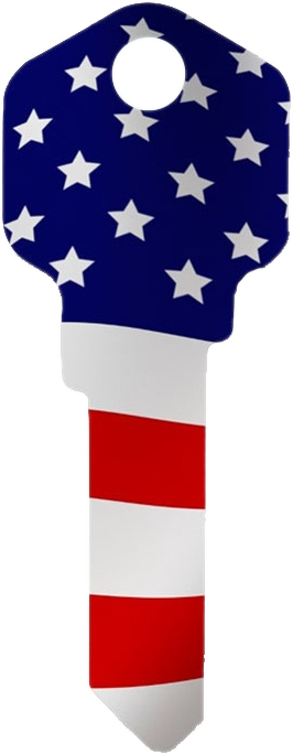 American Flag Key