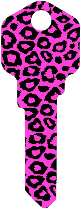 Pink Leopard Key
